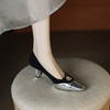 秋季新款，时尚个性撞色小香风高跟单鞋HCY-3667 商品缩略图10