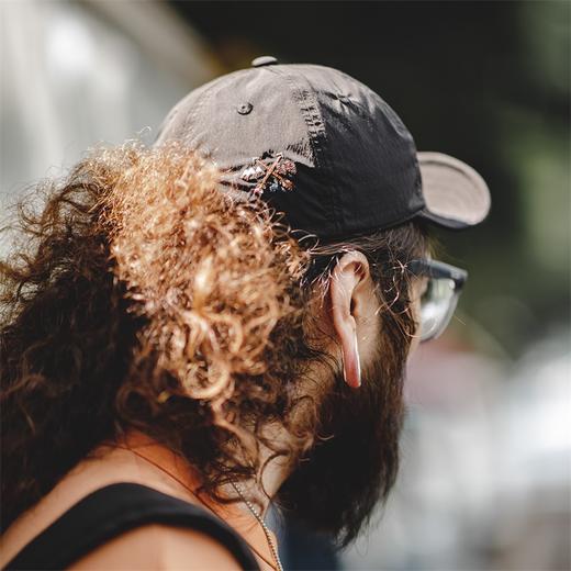 工装优选 山系户外轻薄翻檐棒球帽遮阳休闲宽檐帽平檐鸭舌帽男夏 商品图4