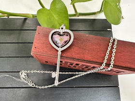 S925银开启心扉套链