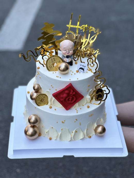 长寿仙翁 · 奶油蛋糕 商品图1