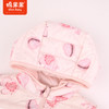 棉果果秋季新品女童抗菌爆款防钻绒连帽5A抗菌轻薄羽绒服M322102923408 商品缩略图4