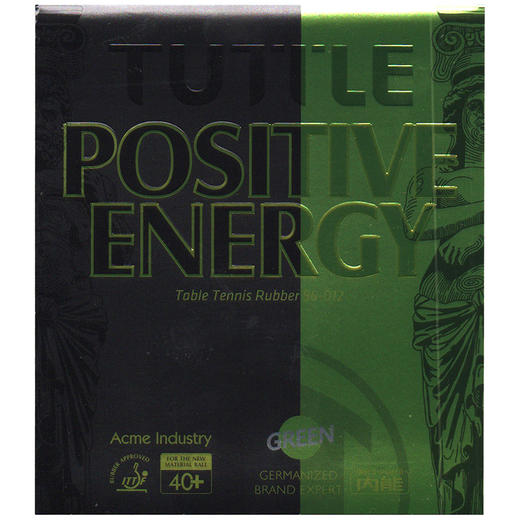 塔特尔TUTTLE Positive Energy 能量 彩色专业乒乓涩性反胶套胶 商品图1