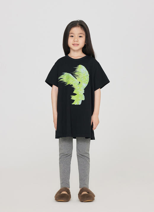 jnby  23年秋款  圆领宽松短袖连衣裙  1N7G12490 商品图8