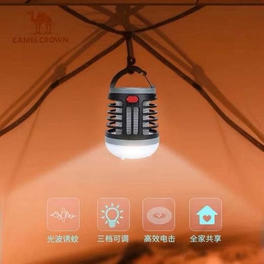 骆驼（CAMEL）户外室外露营驱蚊灯家用灭蚊灯LED充电照明灯野营野外帐篷营地灯1V32265057 商品图2