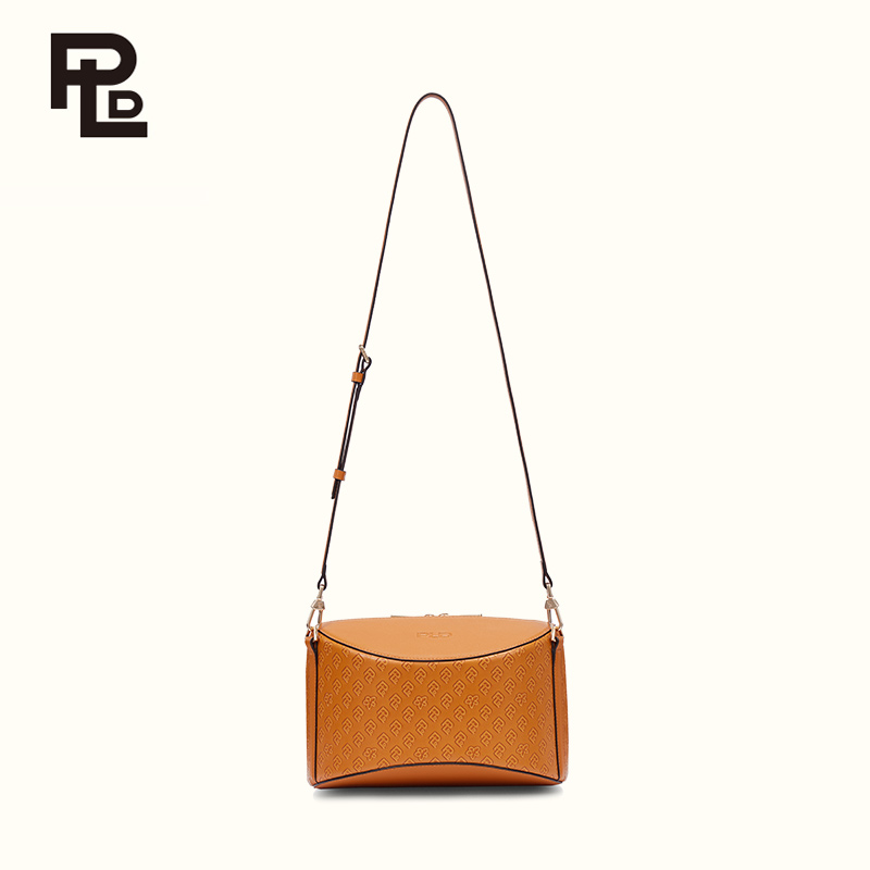 保兰德PLD东方雅奢45度老花经典系列斜挎沙丘包通勤必备女包