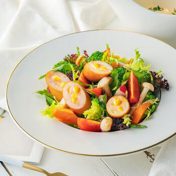 尊乐芝士肠240g 香肠爆汁脆皮8根烤肠鸡胸肉肠火腿早餐烤肉烧烤食材 商品图6