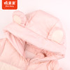 棉果果秋季新品女童防钻绒5A抗菌轻羽绒连体衣爬服连身衣哈衣M322722923402 商品缩略图3