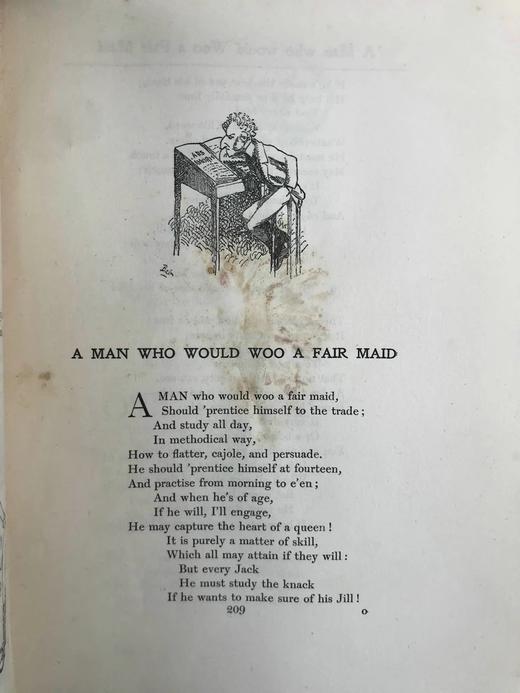 1898年 巴布民谣集 作者亲绘350幅插图 漆布精装32开 商品图11