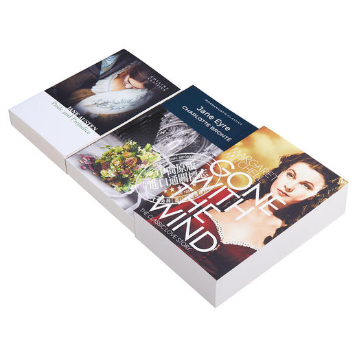 【中商原版】当代女性文学经典 女生成长阅读好书书单 傲慢与偏见 + 简爱 + 飘 英文原版 夏洛蒂勃朗特 简奥斯汀 米切尔 商品图2