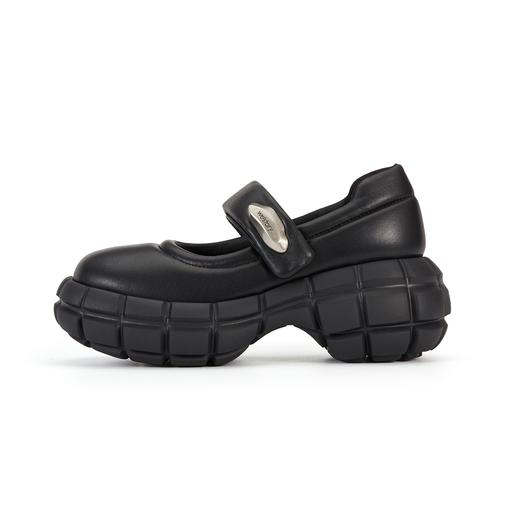 westory2023秋季新款简约大方玛丽珍百搭厚底时尚单鞋W23CE73221 商品图3