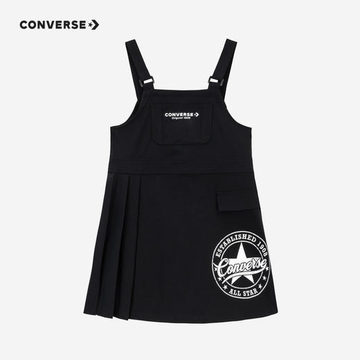 CONVERSE 匡威 秋 大童小童 儿童童装背带裙 CNVG-DR-E054 商品图0