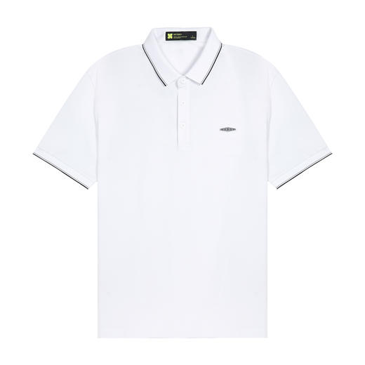 【秒杀专属】HX 夏季翻领短袖T恤桑蚕丝Y102320303101/02POLO杉 商品图8