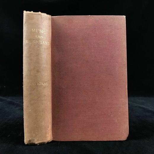 1904年 音乐与音乐家们 94幅插图 漆布精装32开 商品图0