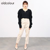 oldcolour欧珂秋商场同款泡泡袖修身高级感衬衫上衣女HO35013507 商品缩略图3