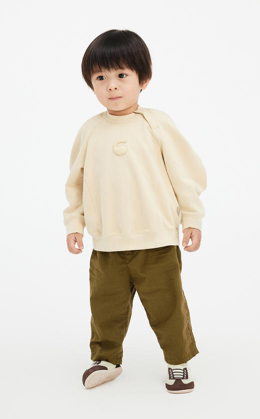 jnby  23年秋款  圆领套头卫衣  YN7411530 商品图5