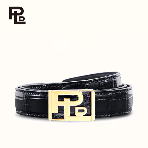 保兰德PLD东方雅奢PLD干部皮带系列鳄鱼皮女士腰带体制内通勤穿搭 商品图0