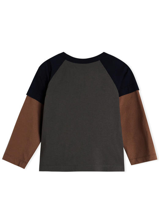 jnby  23年秋款  拼接长袖T恤 YN7111160 商品图4