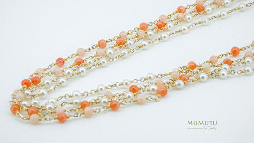 18K金 小米珠手工项链 （日本制） 商品图5