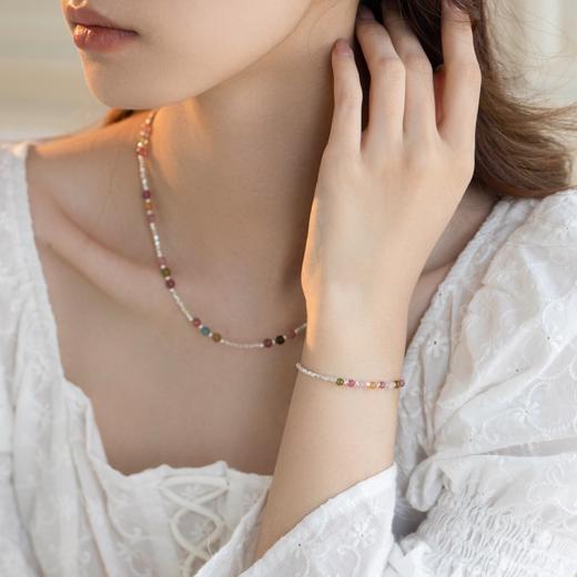 MS Lemuguet铃兰小姐手串系列 玉石玛瑙珍珠系列手串项链饰品  百搭治愈系小清新手链 天然材质带证书 商品图5