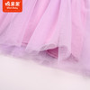 棉果果秋季新品女童大毛圈可爱风网纱连衣裙M322700223416 商品缩略图3