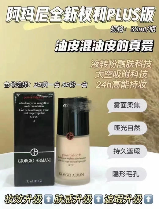阿玛尼权利粉底液 红标（微信询价） 商品图0