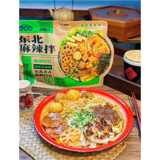 食光说东北麻辣拌酸辣味363g 商品图3