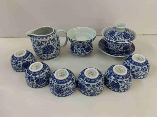 1F联隆茶叶  青花瓷套组 商品图0