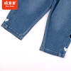 棉果果秋季新品女童百搭梭织弹力牛仔长裤M322200223446 商品缩略图6