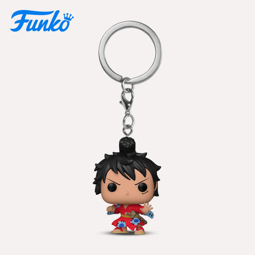 Funko POP!  Keychain One Piece Luffy in Kimono 日漫海贼王 穿和服的路飞钥匙扣钥匙圈挂饰 61370 商品图0