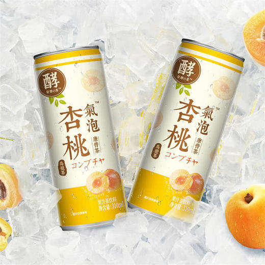 MM 山姆 DRINKSBA杏桃气泡康普茶 310ml*20 商品图3