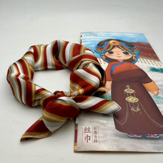 布达拉宫吉祥丝巾 商品图1