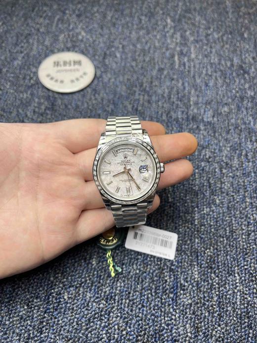 劳力士星期日历型系列 日志40mm 陨石面 男士机械腕表 商品图8