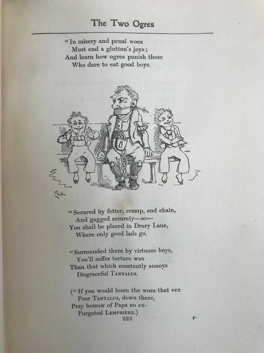 1898年 巴布民谣集 作者亲绘350幅插图 漆布精装32开 商品图8