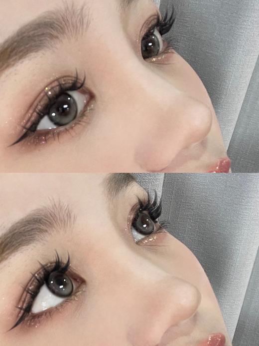 半年抛 哈雷星 黑灰细闪 14.0mm watermelens 含硅水凝胶 商品图3