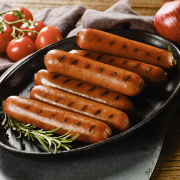 尊乐原味香肠520g 早餐肠 西餐食材 烧烤肠 火锅食材肉肠 商品图3