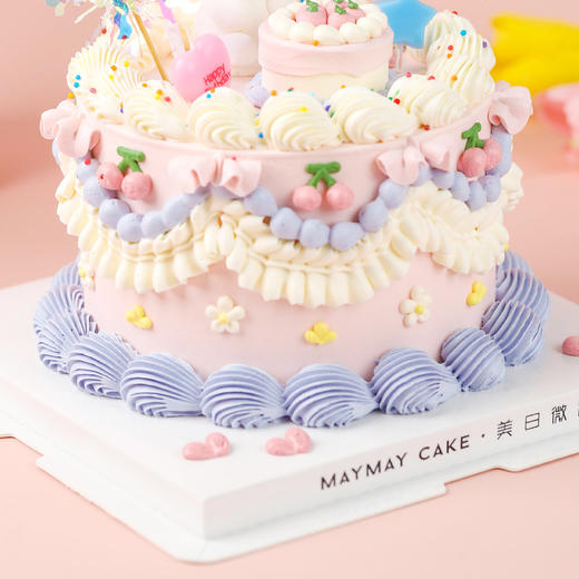 复古立体小兔子蛋糕【C4490】 商品图3