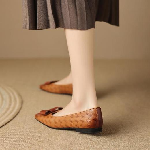 时尚个性，柔软懒人浅口单鞋DPJ-9871 商品图7