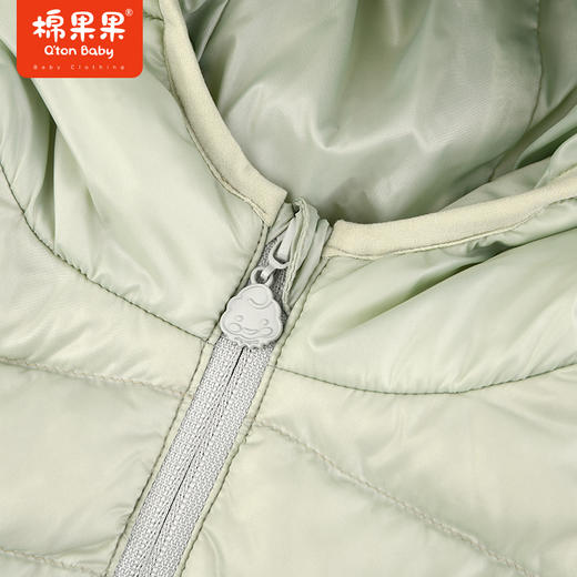 棉果果秋季新品男童防钻绒连帽爆款轻薄5A抗菌羽绒服M312102923472 商品图4