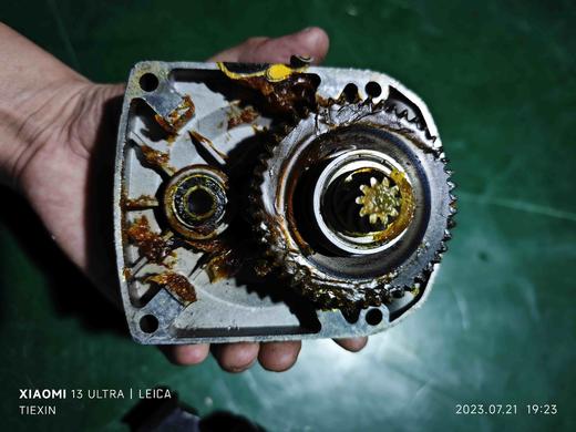 010121库存28/30单用电锤总成整套气缸齿轮安装好的28电锤配件齿轮箱安装好 商品图11