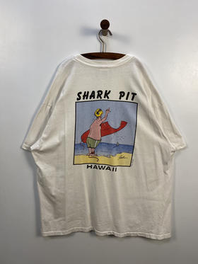 90年代 Vintage Shark Pit Hanes 美国制 短袖T恤 _SST(2XL)