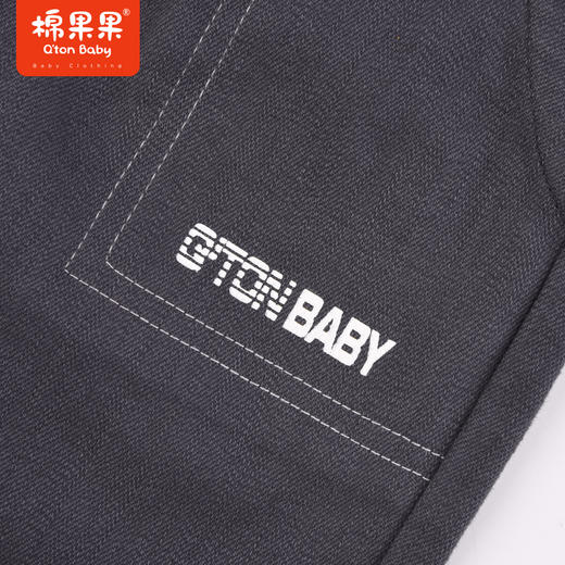 棉果果秋季新品帅气男童弹力棉棉斜纹工装裤M312200223488 商品图4