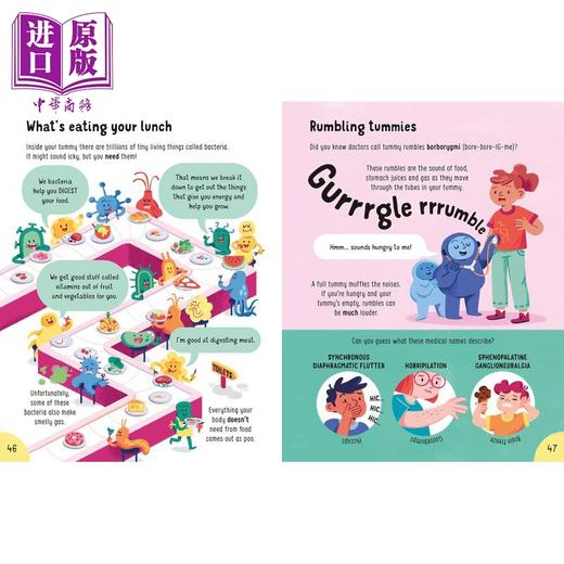 【中商原版】Lots of Things to Know About Your Body 关于身体你所需要知道的那些事 儿童绘本 知识科普图画书 英文原版进口 商品图2