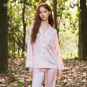 Solo seta22姆米真丝睡衣套装女长袖桑蚕丝家居服丝绸2025秋