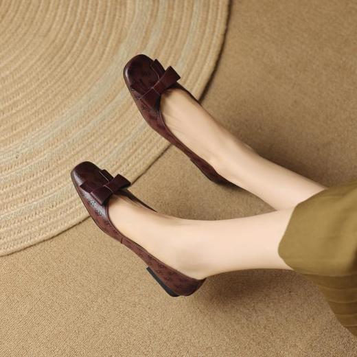 时尚个性，柔软懒人浅口单鞋DPJ-9871 商品图5