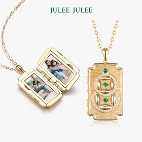 【禄】JULEEJULEE茱俪东方系列福禄寿禧金石款相片盒吊坠