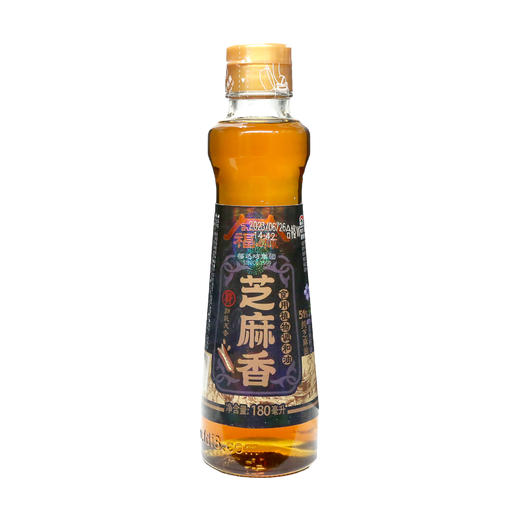 福麻郭氏天香芝麻香食用调和油180ml(芝+亚)（6924497924318） 商品图0