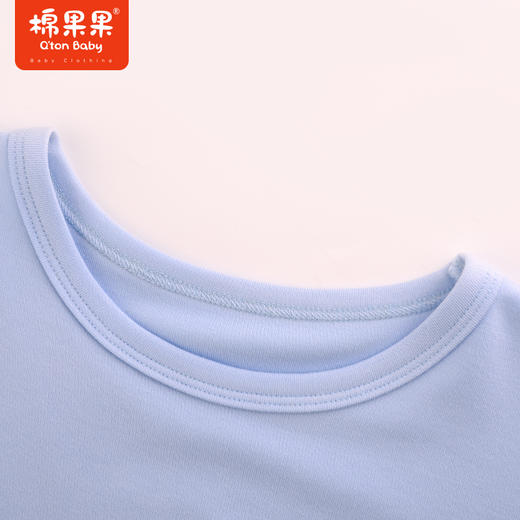 棉果果秋季新品莫代尔含牛奶丝男童140-160码中大童高品质柔软舒适爽滑细腻抗皱免烫健康抑菌家居套头套装M311302423530 商品图2