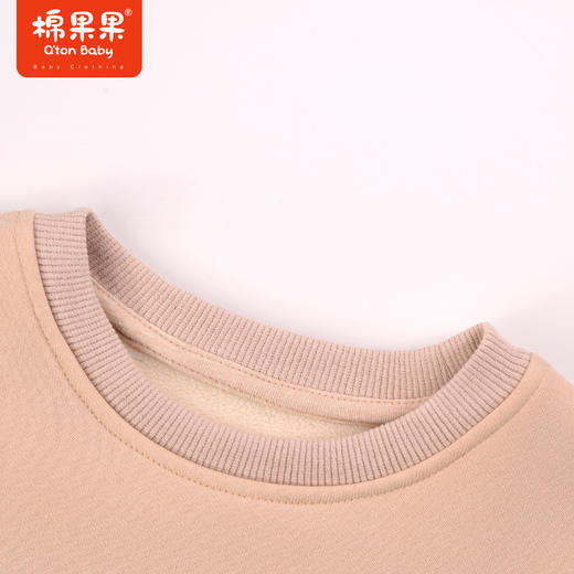棉果果秋季新品男童大毛圈休闲运动风圆领套头卫衣M312180423482 商品图3
