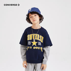 CONVERSE 匡威 秋 大童小童 儿童童装卫衣 CNVB-FF-F129