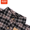 棉果果秋季新品男童帅气洋气大方格子衬衣衬衫M312150223456 商品缩略图1